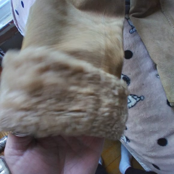 leather/suede women coat - Picture 12 of 16